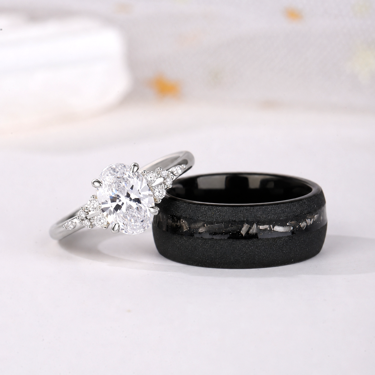 The Noctelle - Promise Rings for Couples