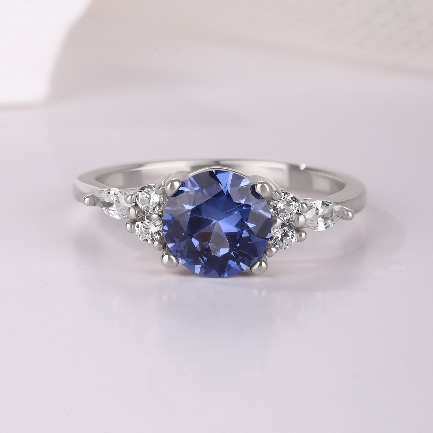 The Saphira - Couple Ring Set