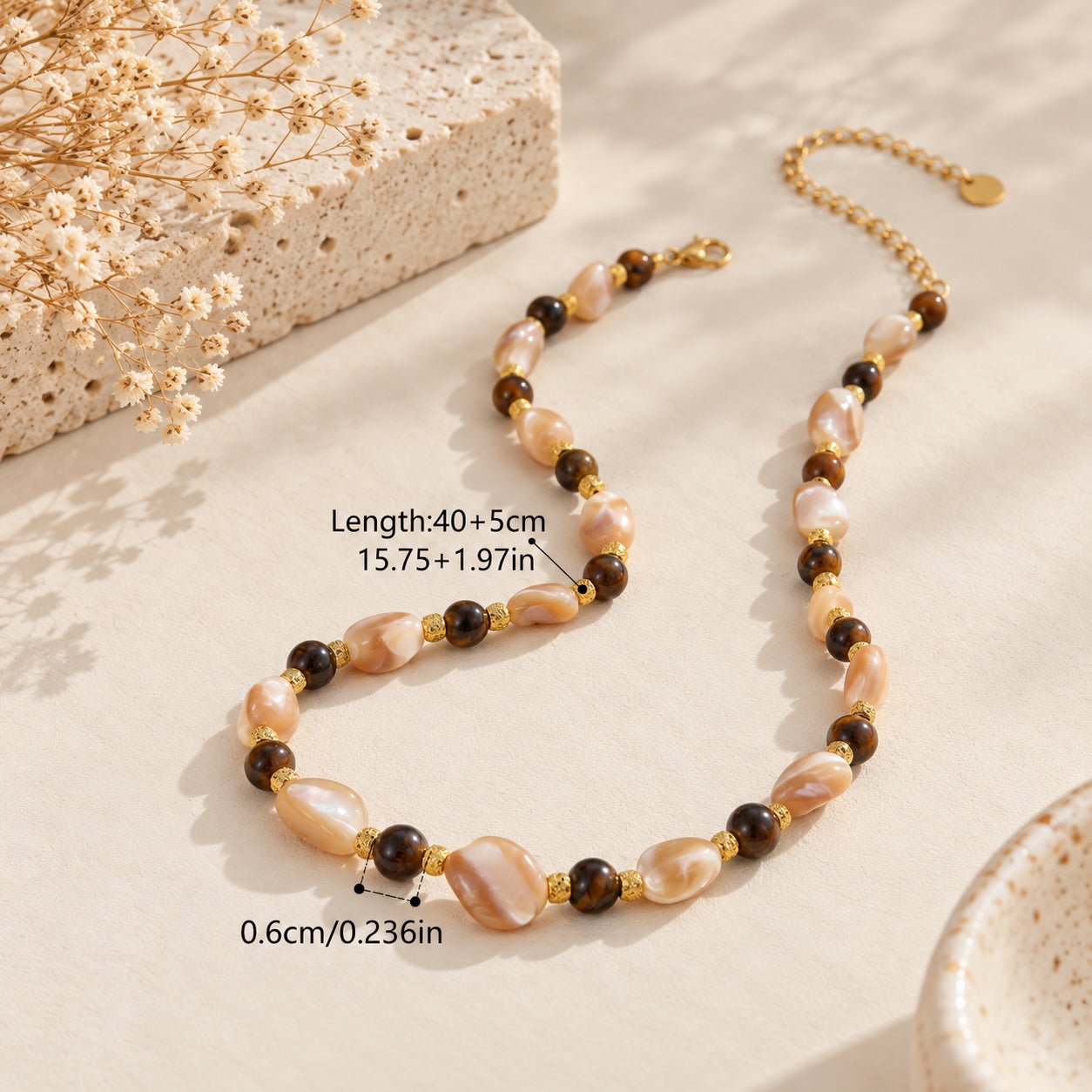 The Tulum - Beaded Necklace Set