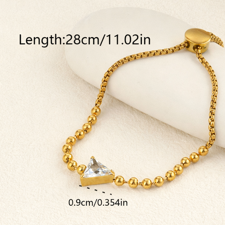 Beaded Chain Charm Bracelets