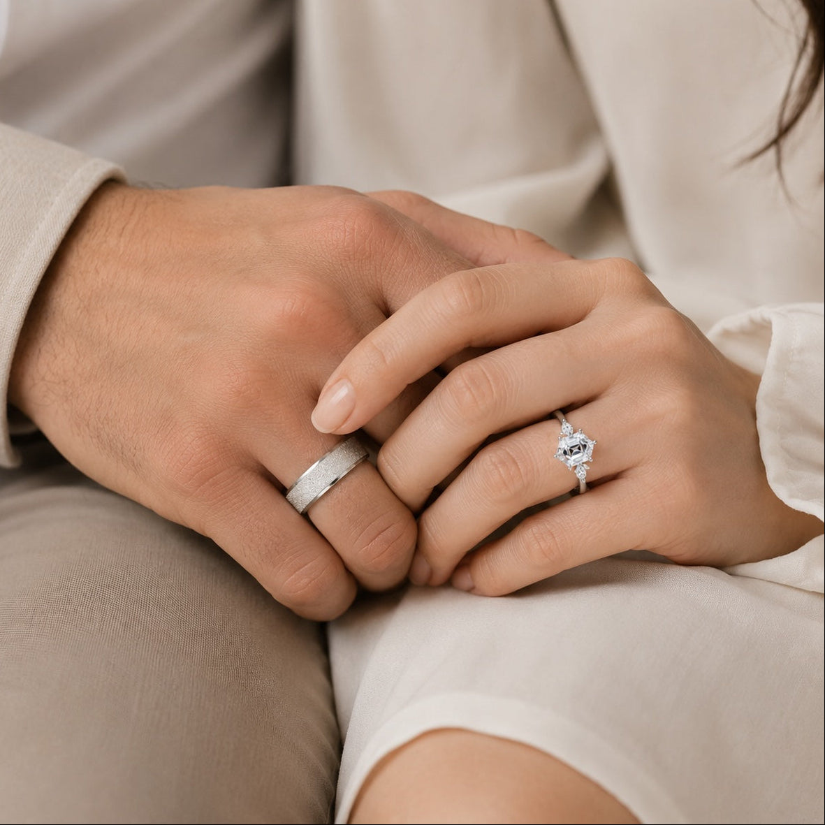 The Eversnow - Couple Ring Set