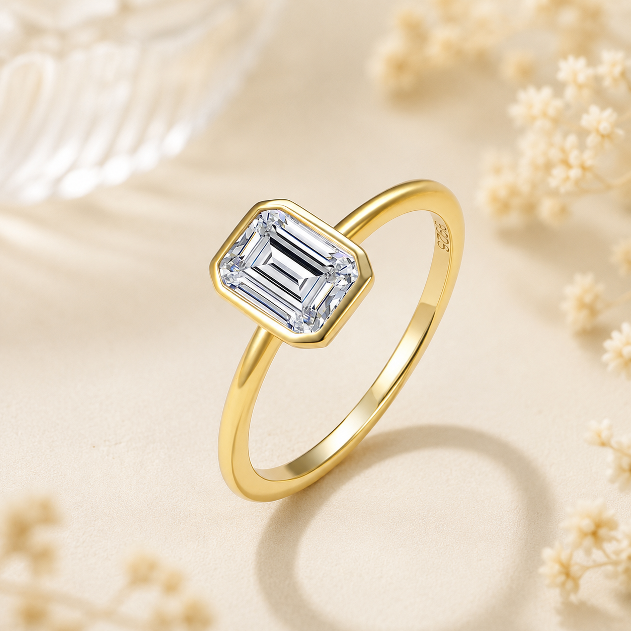 The Aloura - 18k Gold Plated Couple Rings