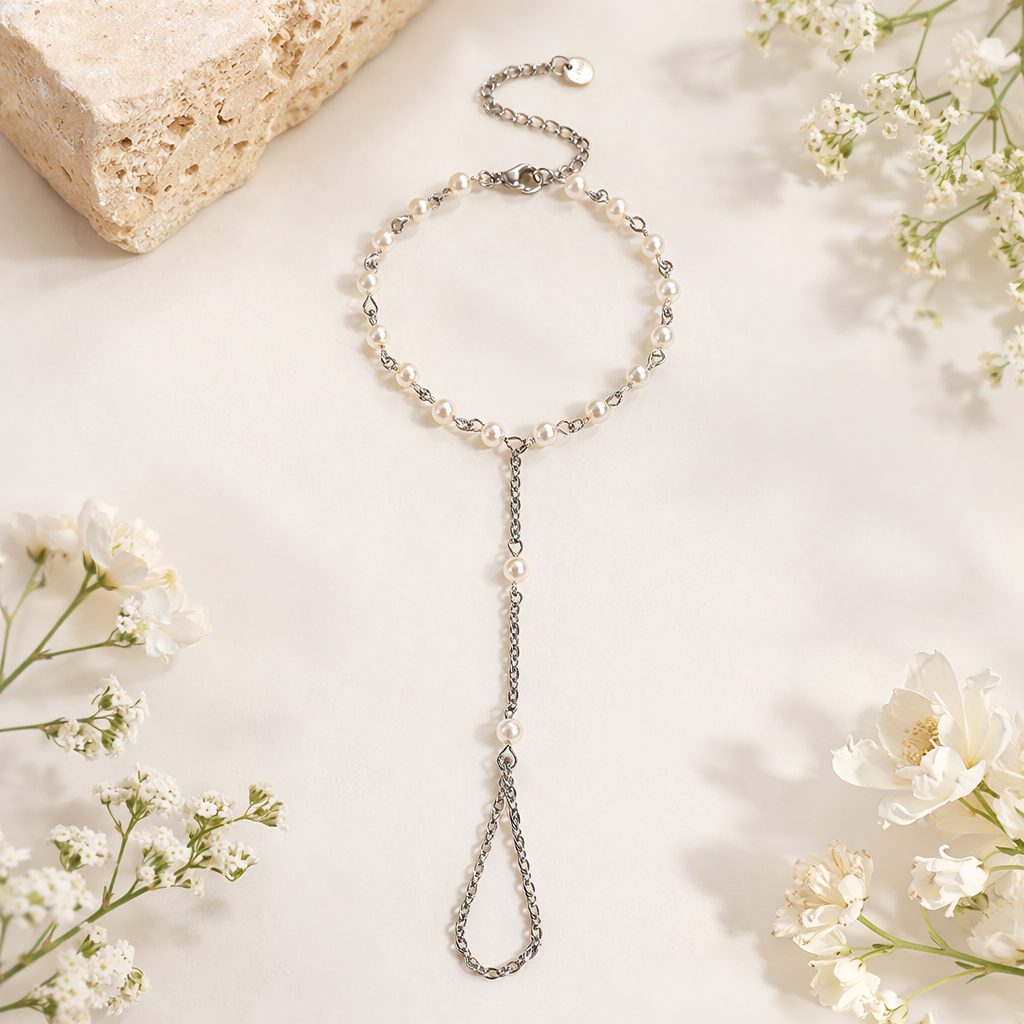 Finger Chain Charm Bracelets