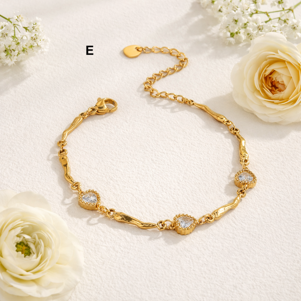 18k Gold Plated Delicate Bracelets