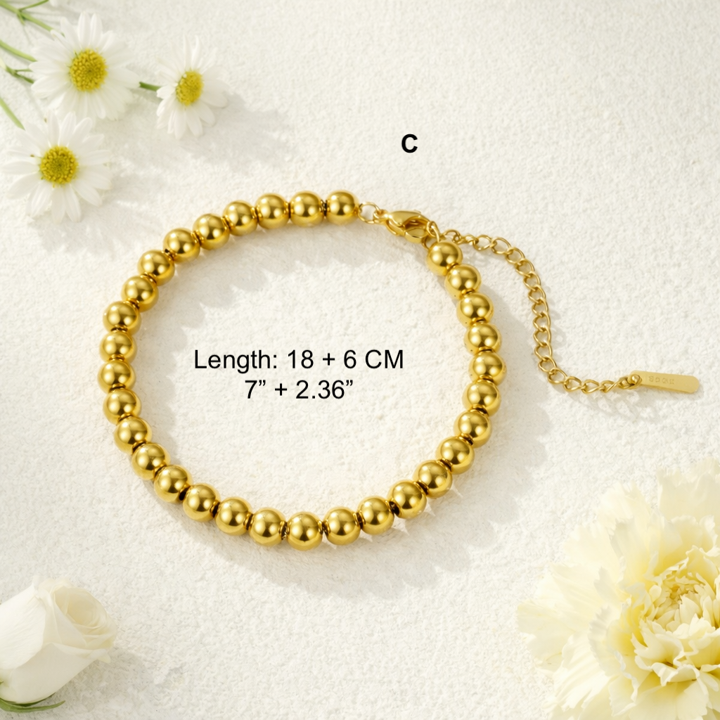 18k Gold Plated Modern Statement Bracelets