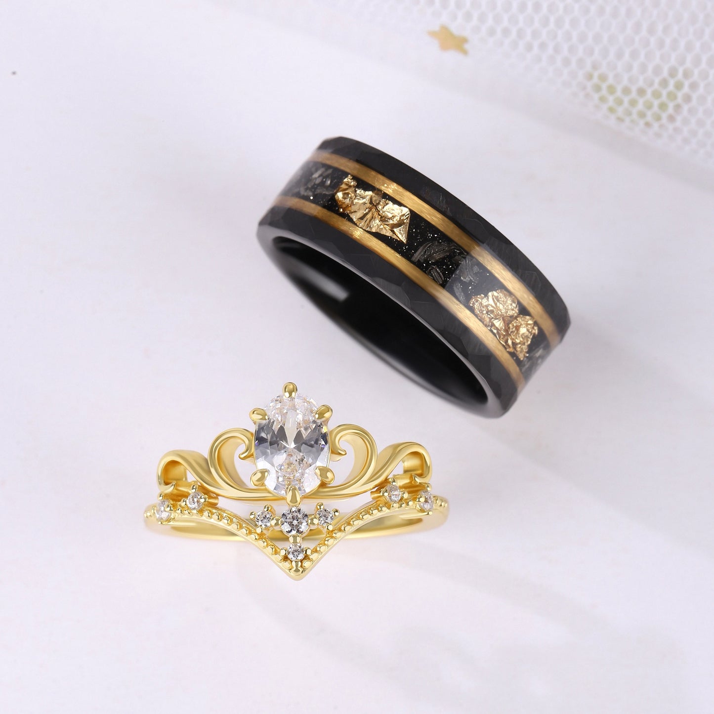 The Crowned - Promise Rings for Couples