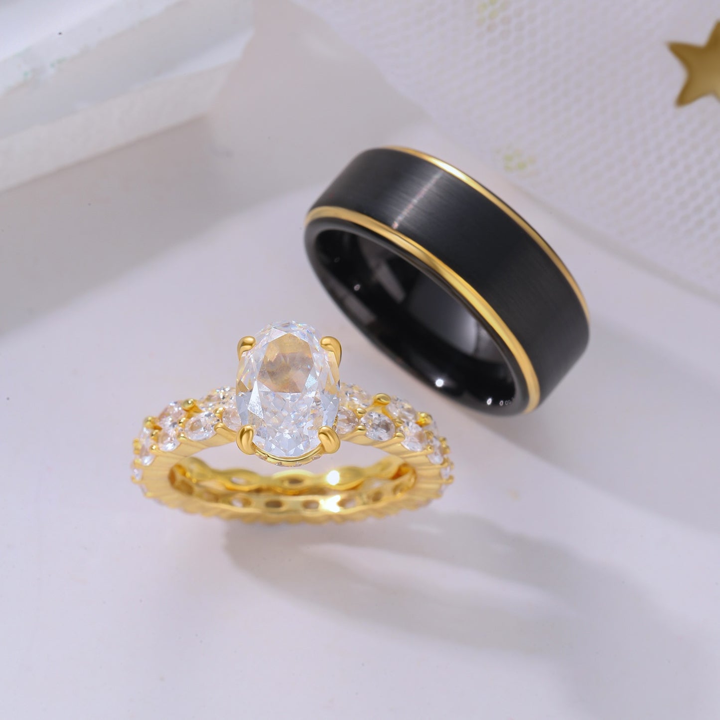 The Serenith - Matching Ring Set for Couples
