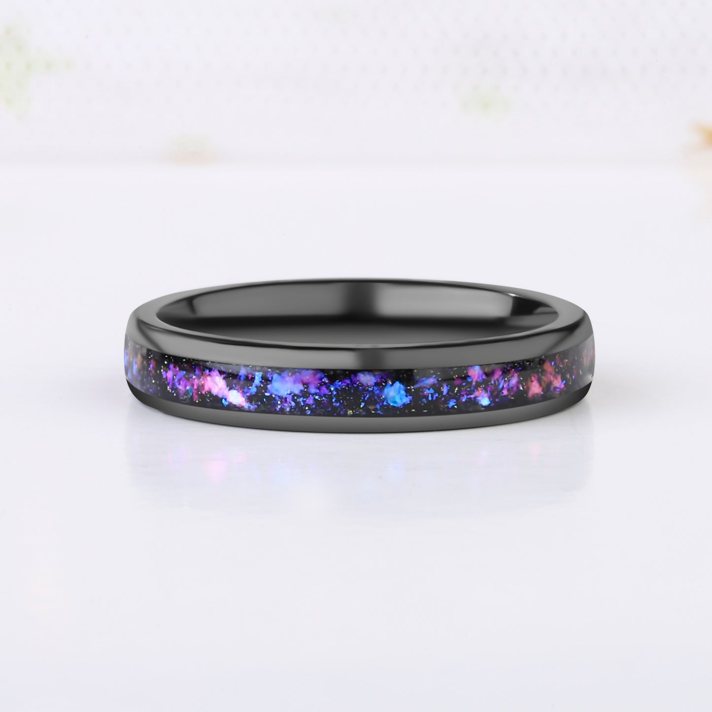The Astro - Orion Nebula Tungsten Matching Ring Set