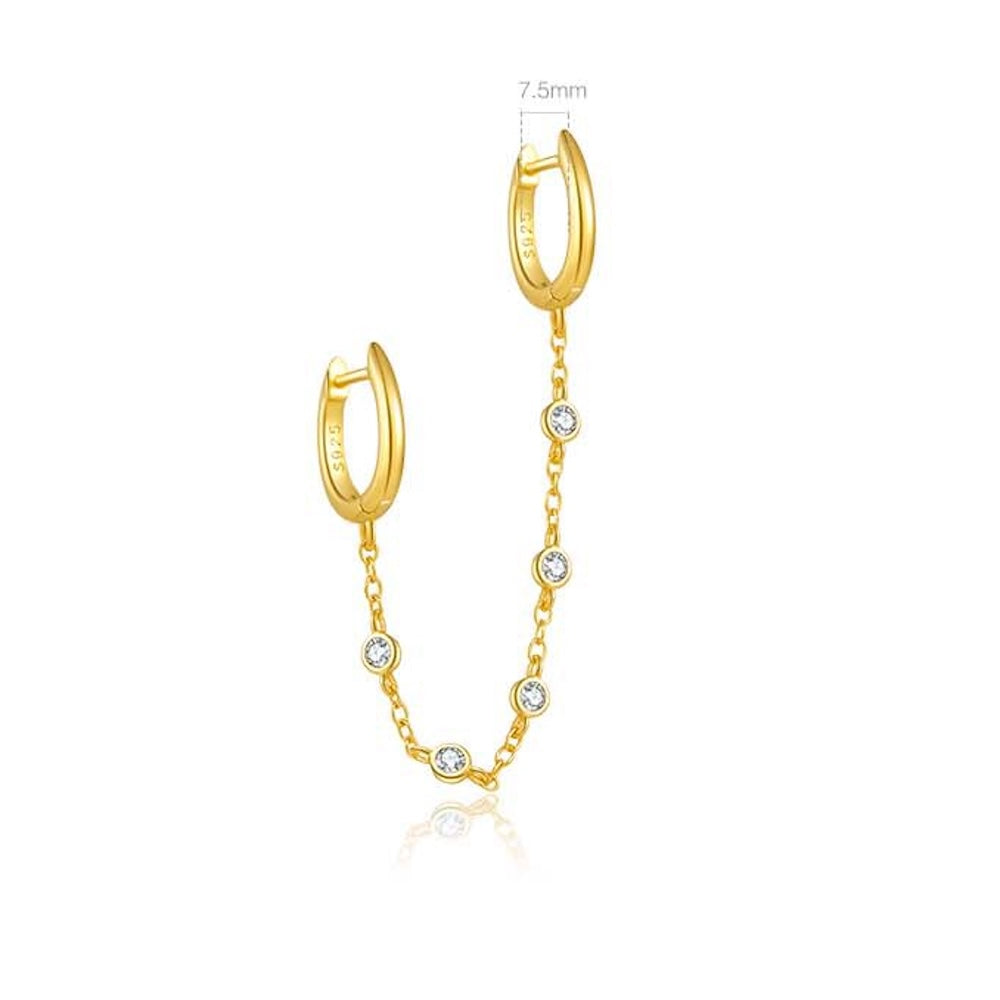 The Drape - Women Hoop Earring - Pair