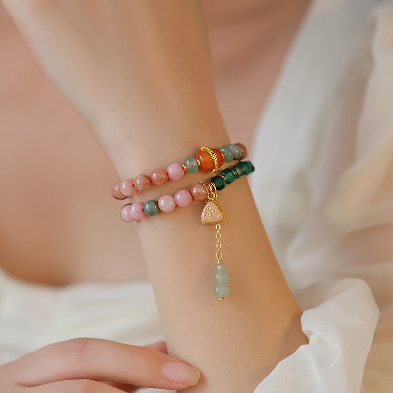 Jade & Crystals Women Bracelet