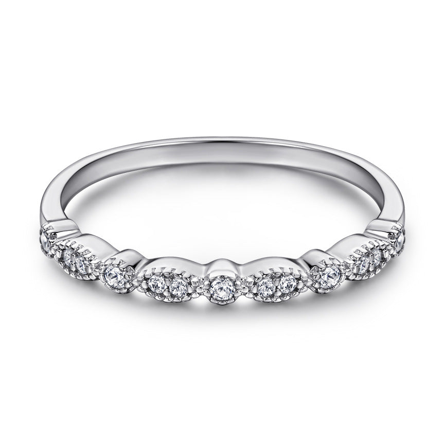 The Heartly - 1 Ct. Heart Shape 925 Silver Women Ring