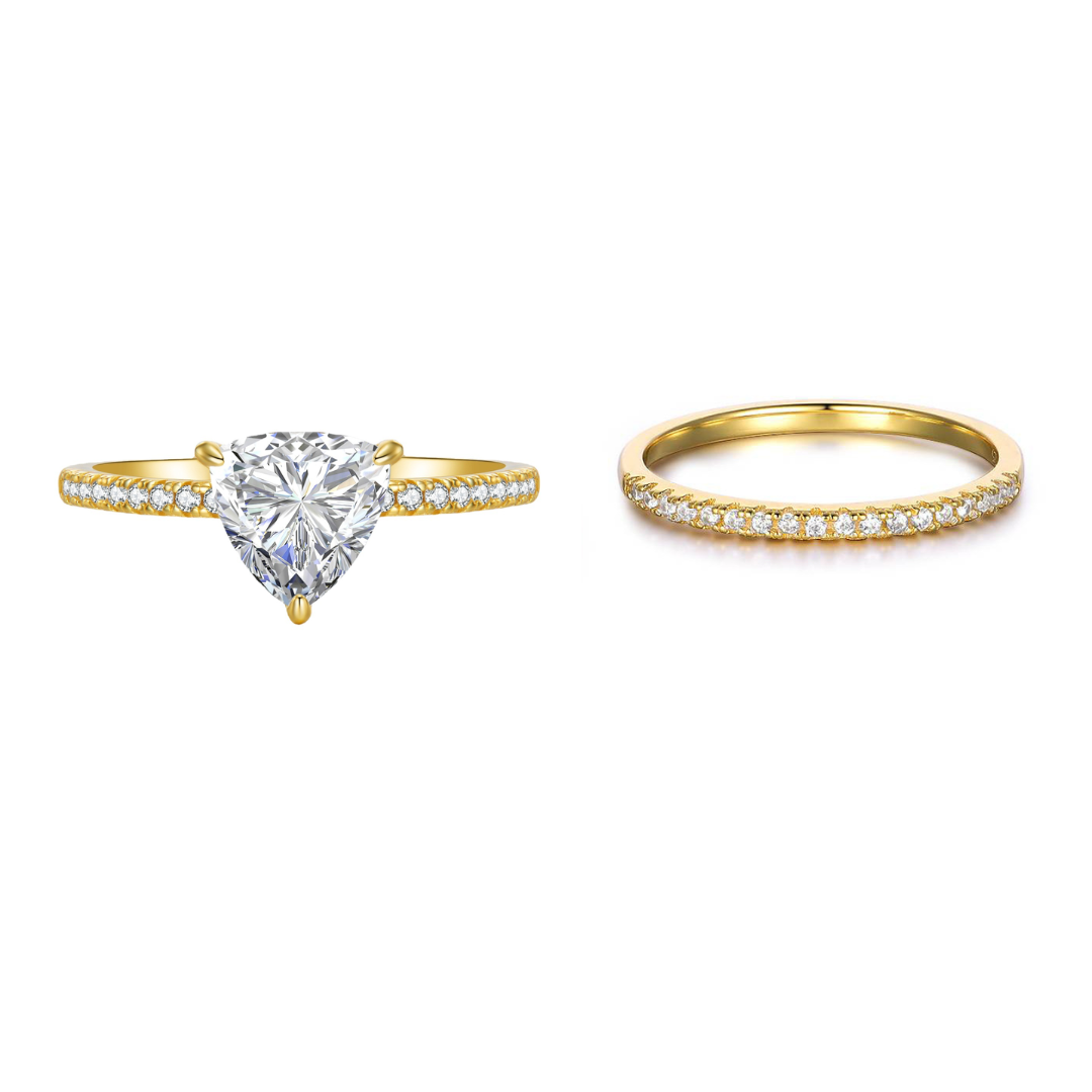 Tungsten + 18K Gold Wedding Band for Men