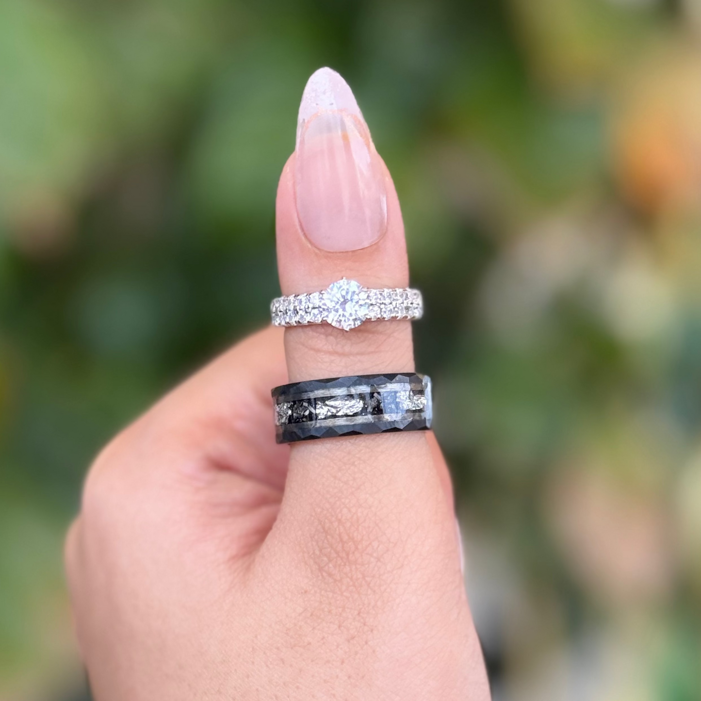 The Aetheron - Unique Couple Rings