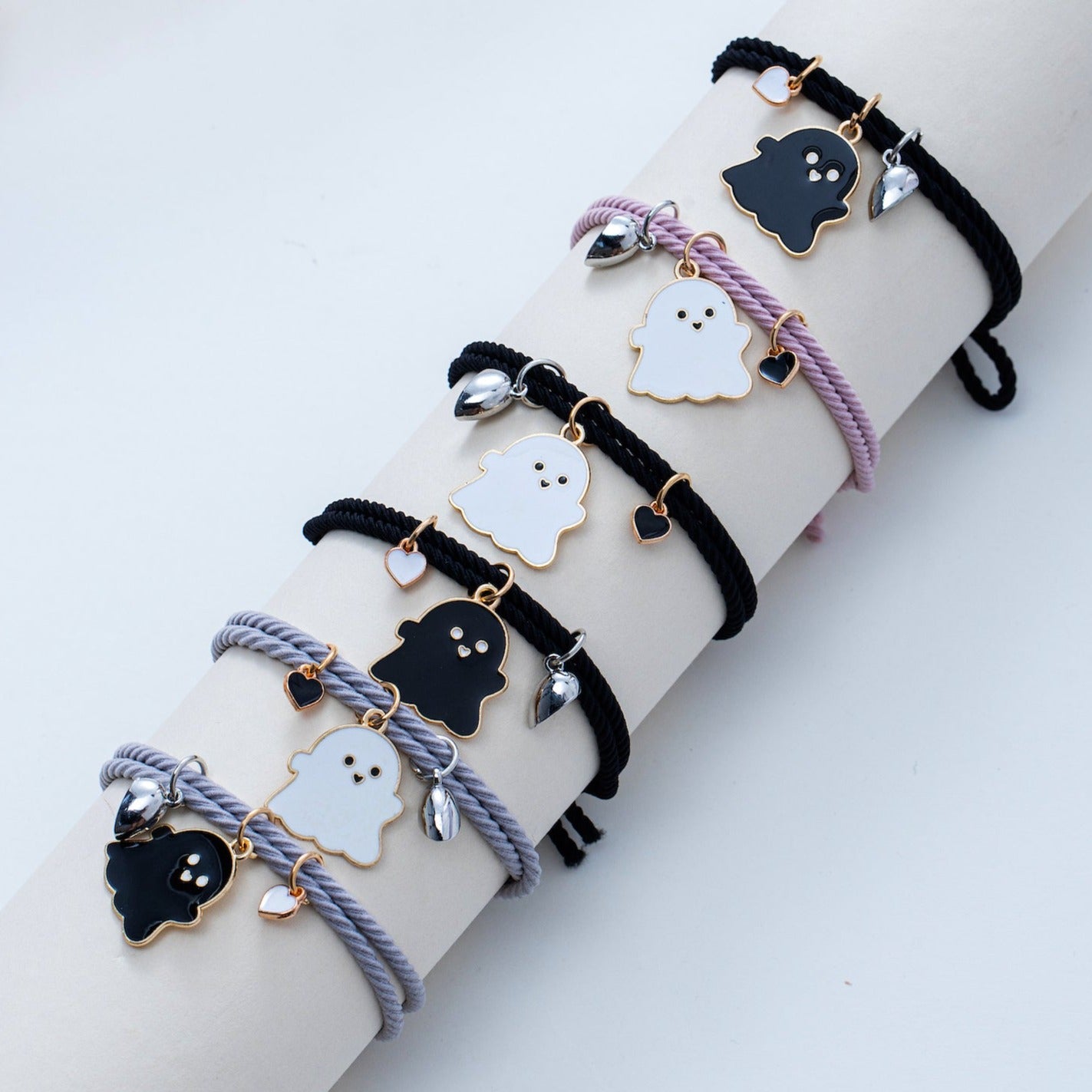 Boo! Halloween Couple Bracelets