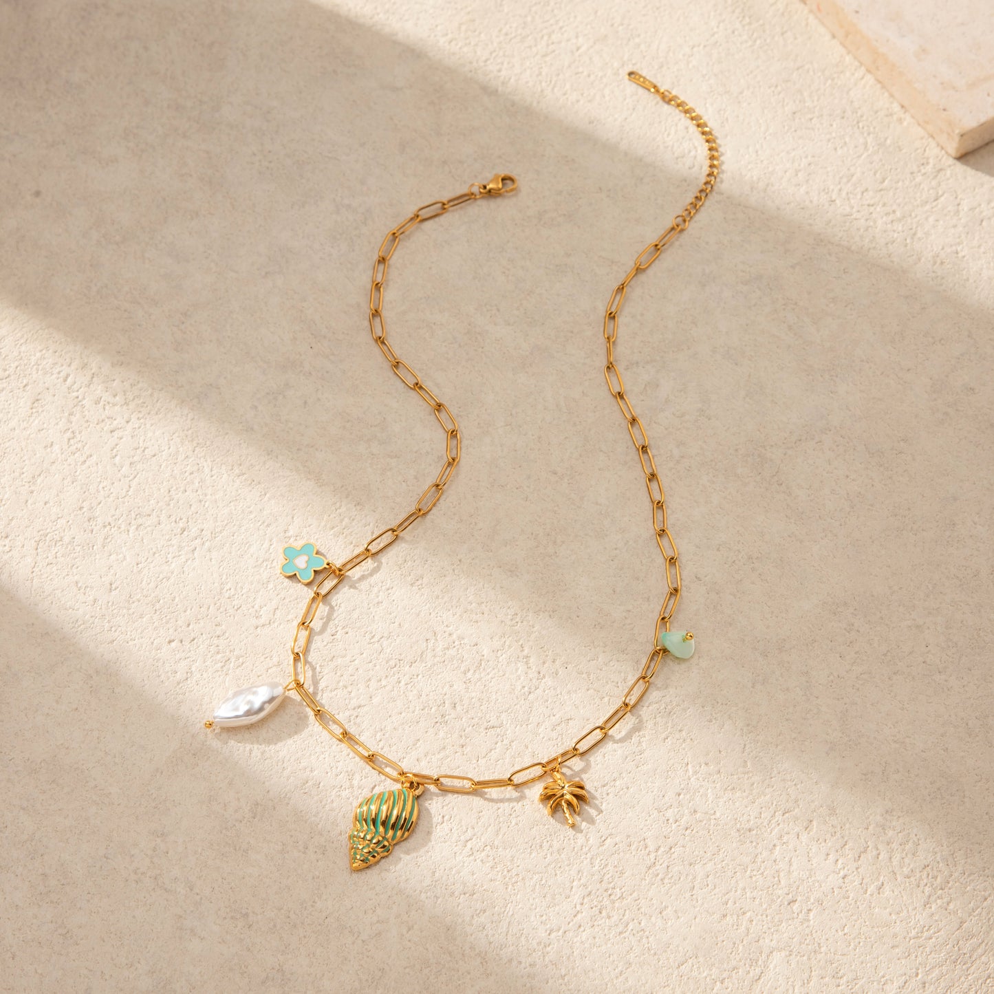 Shell Pedant Summer Necklace