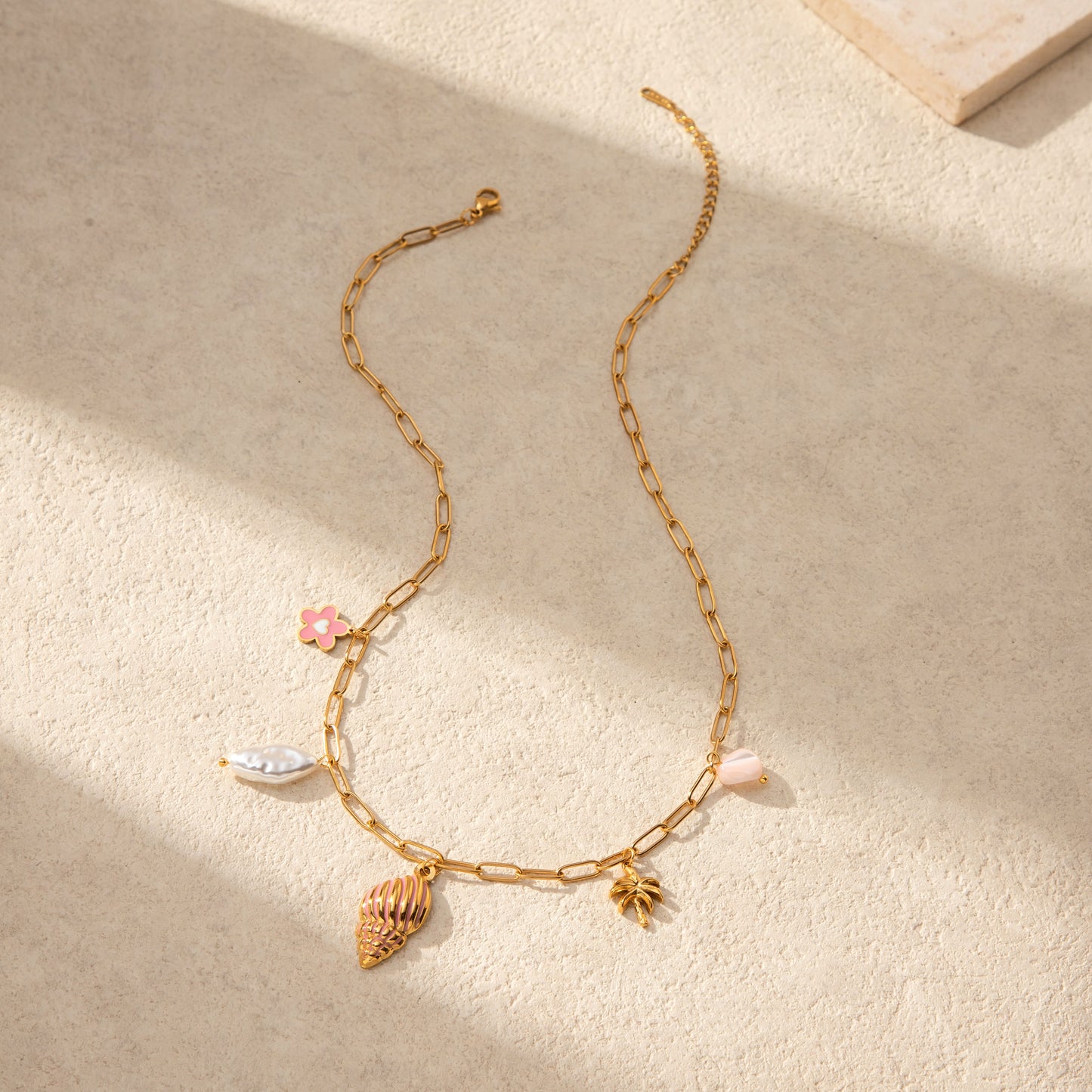Shell Pedant Summer Necklace
