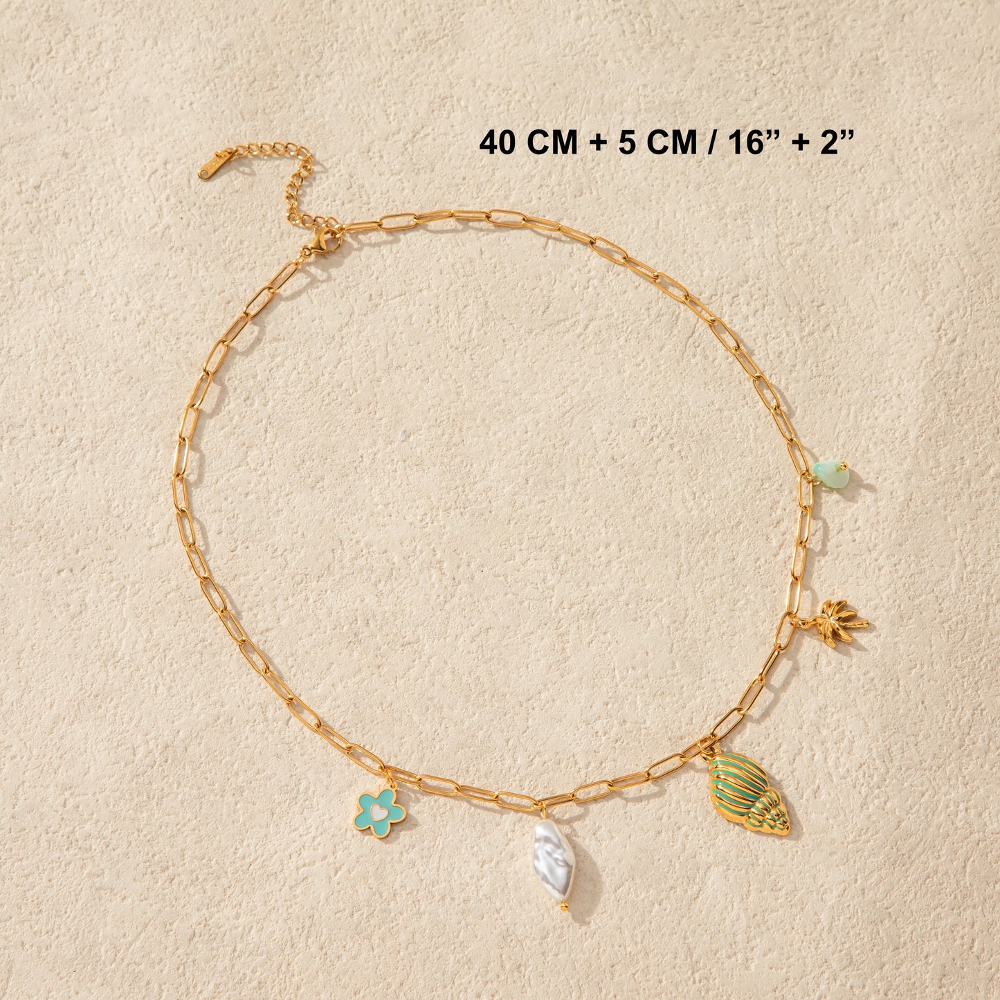 Shell Pedant Summer Necklace