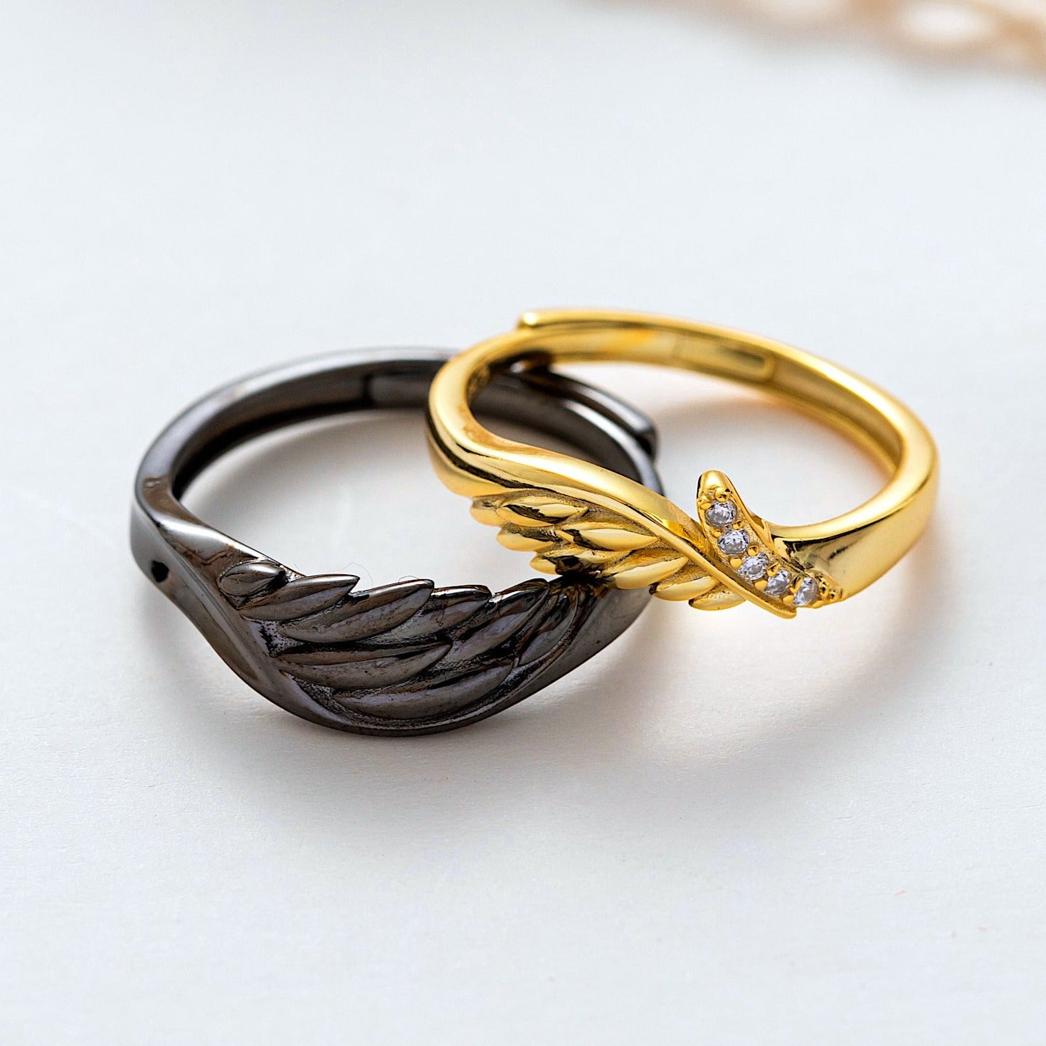 Angel clearance devil rings