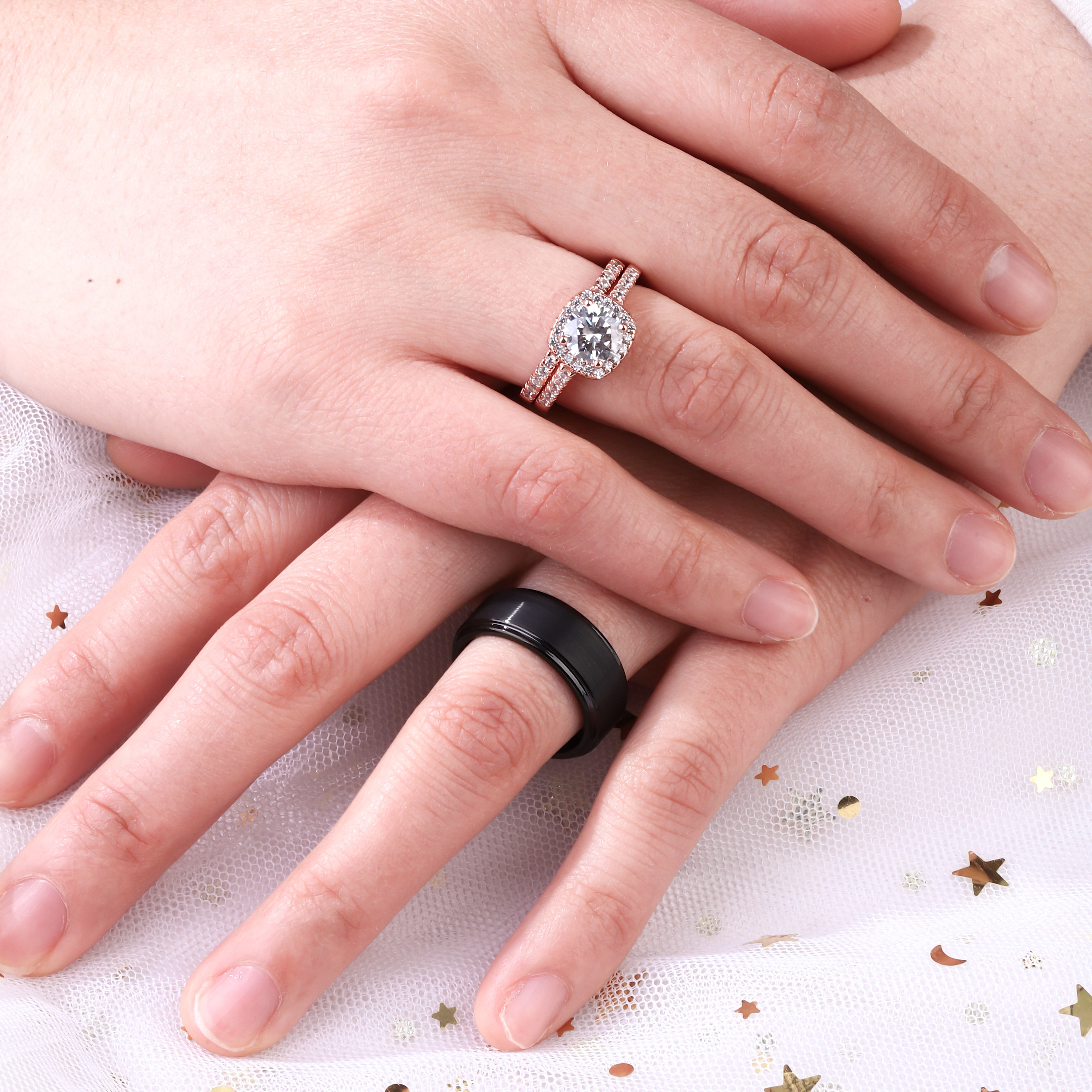 5 Creative Proposal Ideas Featuring Unique Couple Rings | Duostones