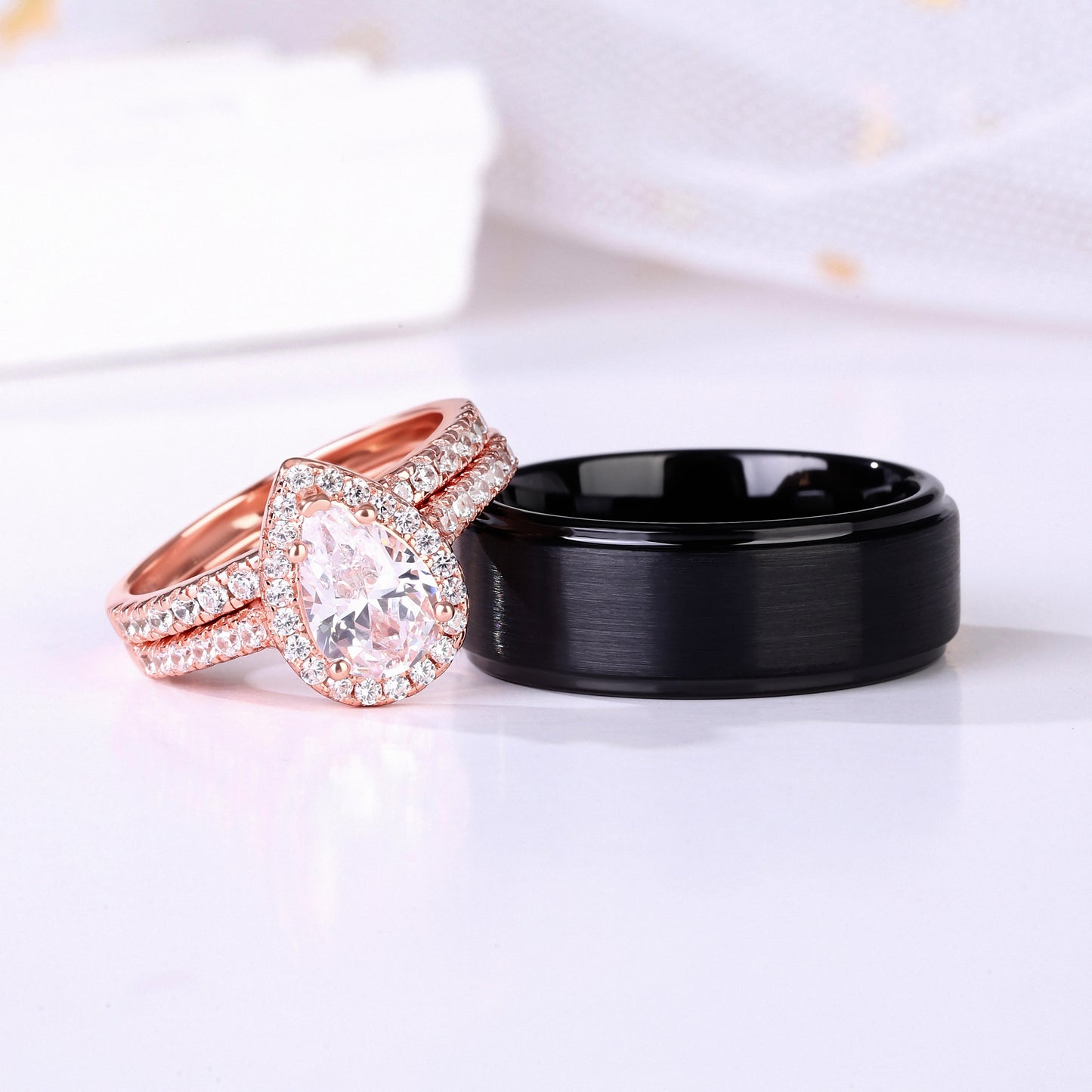 The Elyrose - Promise Rings for Couples