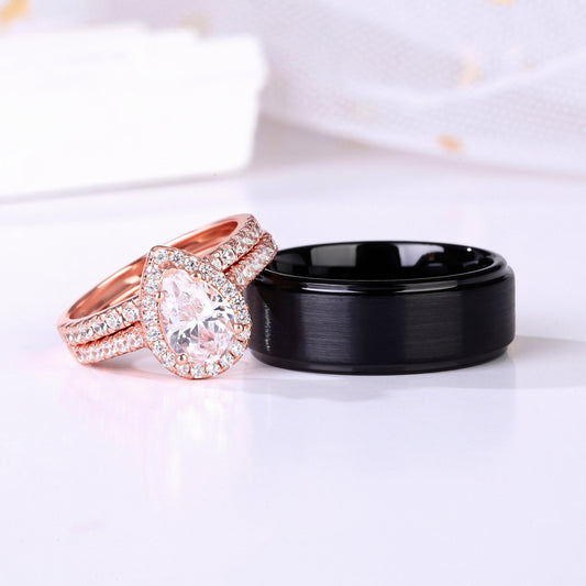 The Elyrose - Promise Rings for Couples