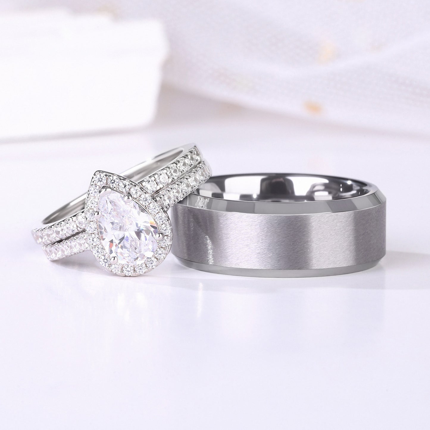 The Elyrose - Promise Rings for Couples