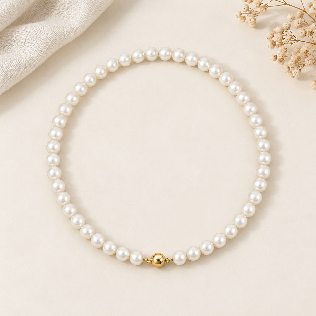 The Nacre - Pearl Choker Necklace