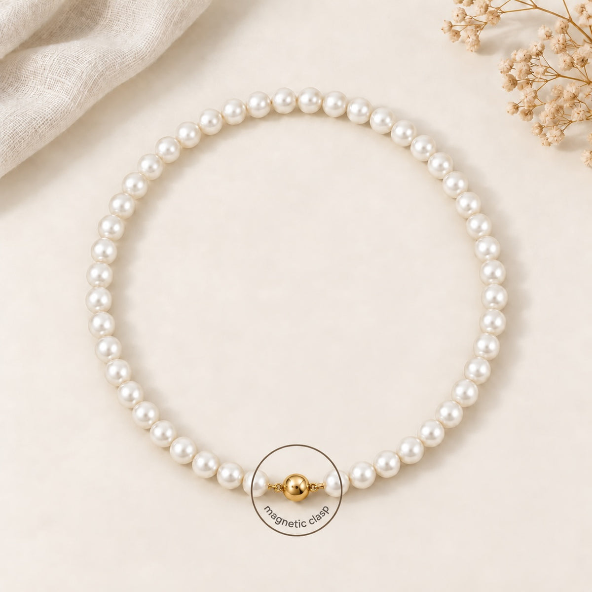 The Nacre - Pearl Choker Necklace