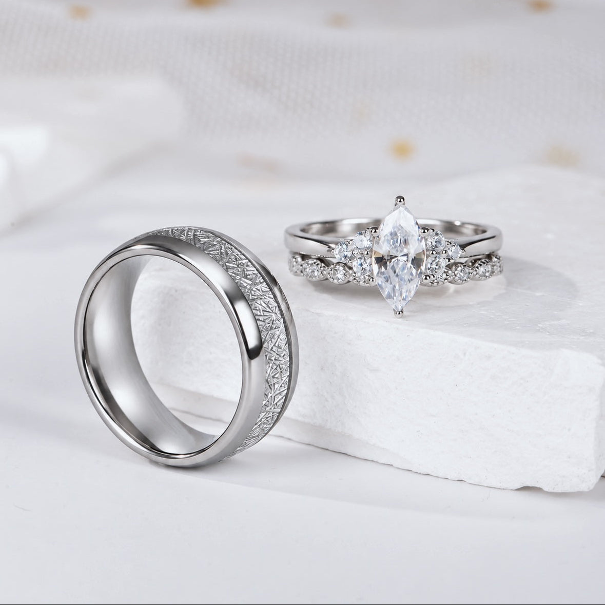 The Clair - Wedding Rings for Couples