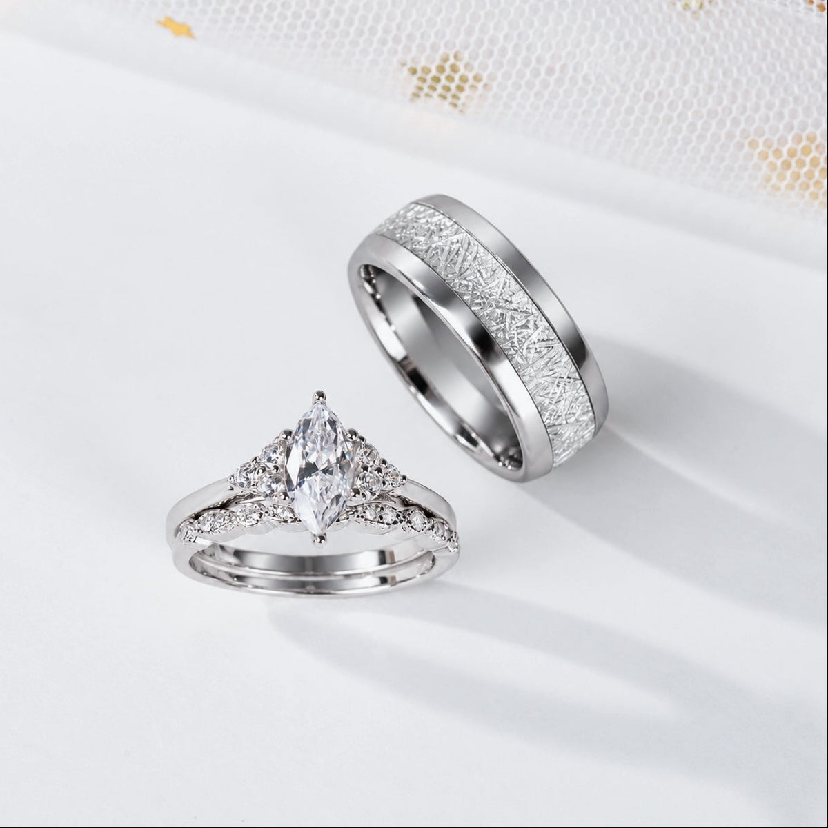 The Clair - Wedding Rings for Couples