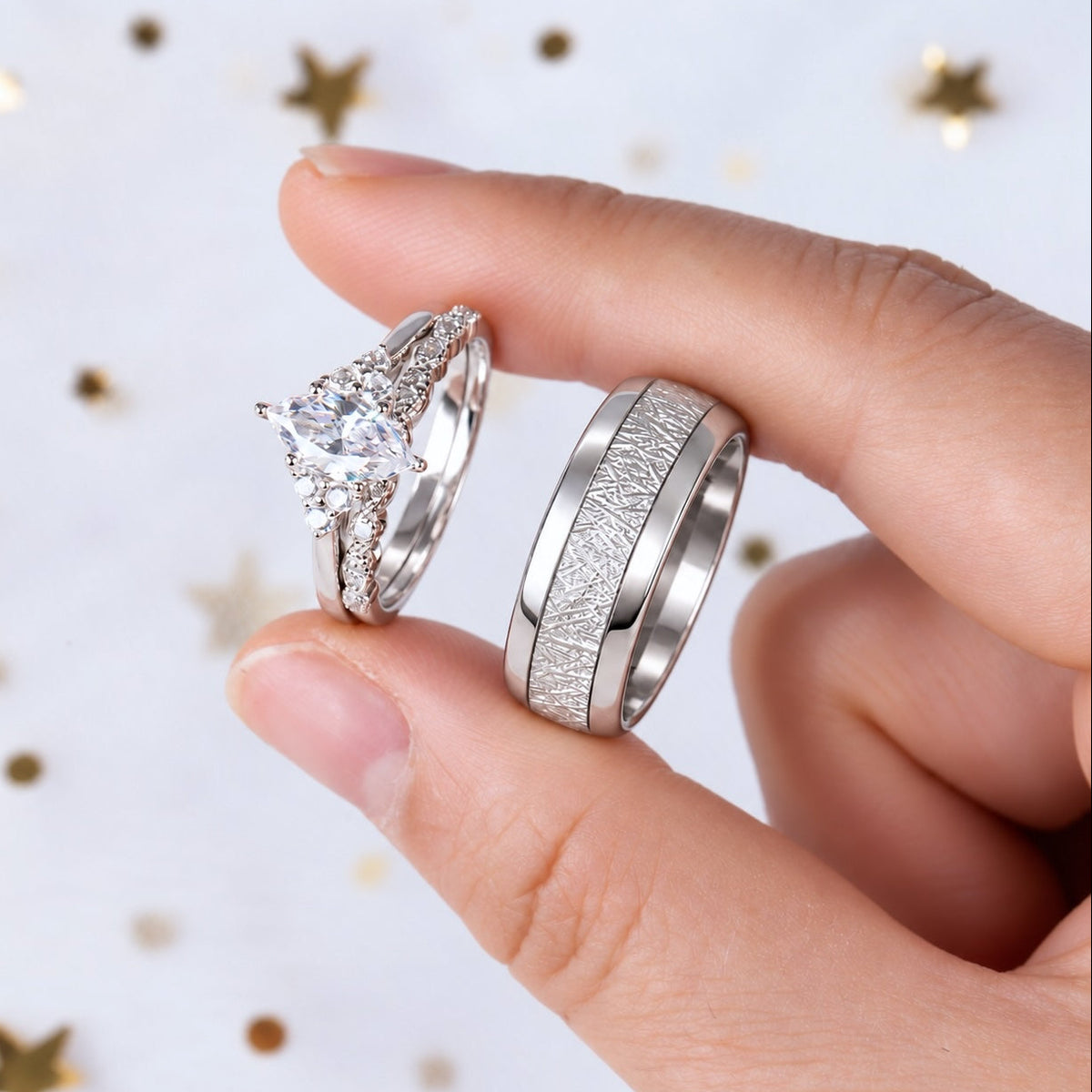 The Clair - Wedding Rings for Couples