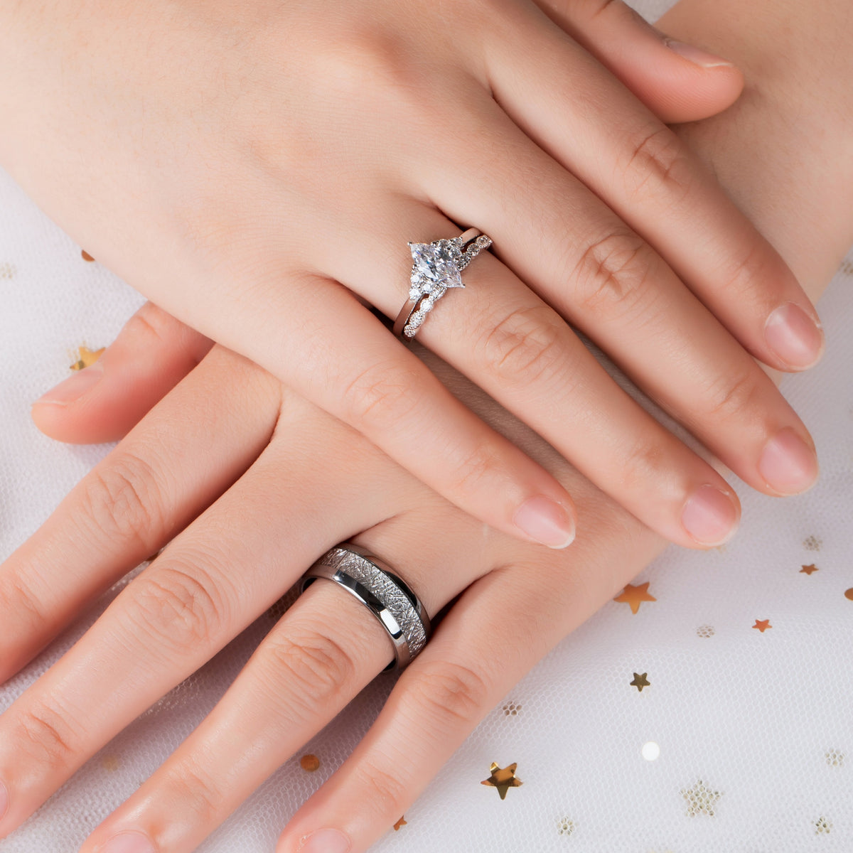 The Clair - Wedding Rings for Couples
