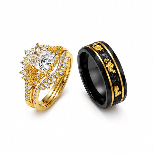 The Aurum - Wedding Rings for Couples