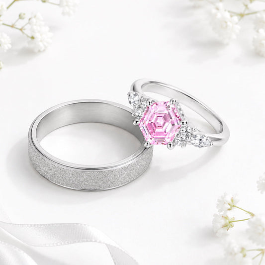 The Rosenya - Couple Ring Set