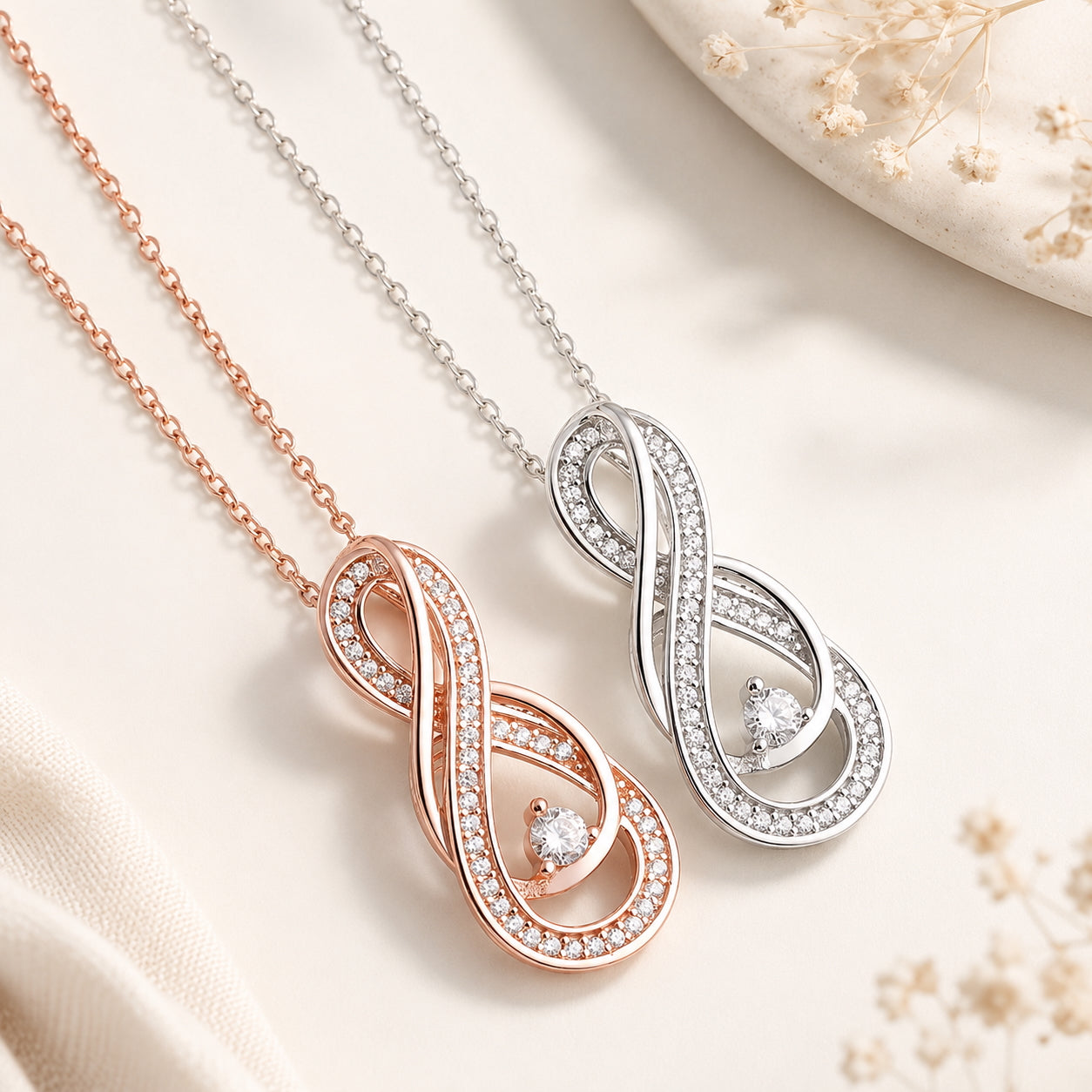 Infinite Grace 925 Silver Necklace