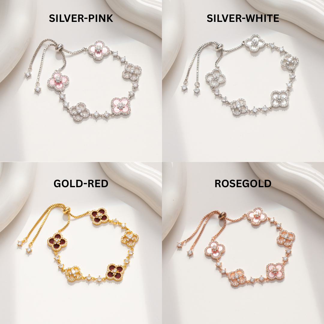Elegant Clover Bracelet for Women