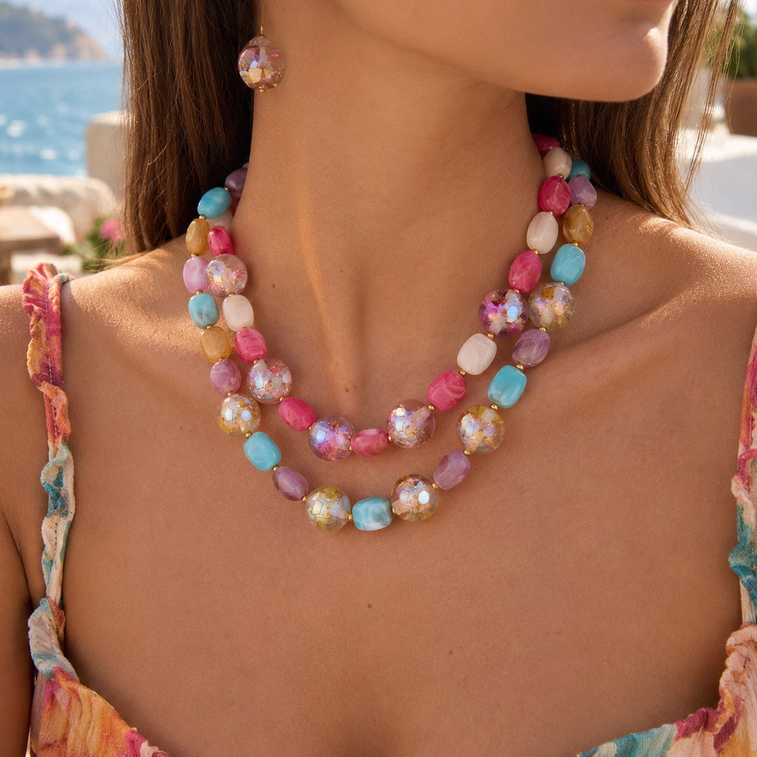 The Kaleida - Layering Necklace Set