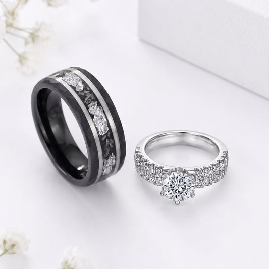 The Aetheron - Unique Couple Rings