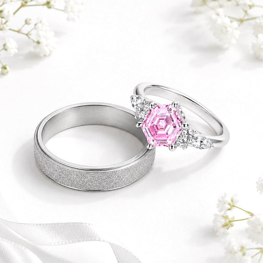 The Rosenya - Couple Ring Set