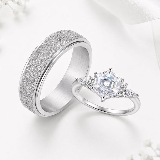 The Eversnow - Couple Ring Set