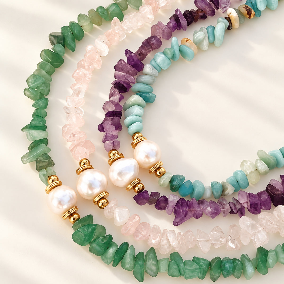 The Cedar - Beaded Choker Necklace