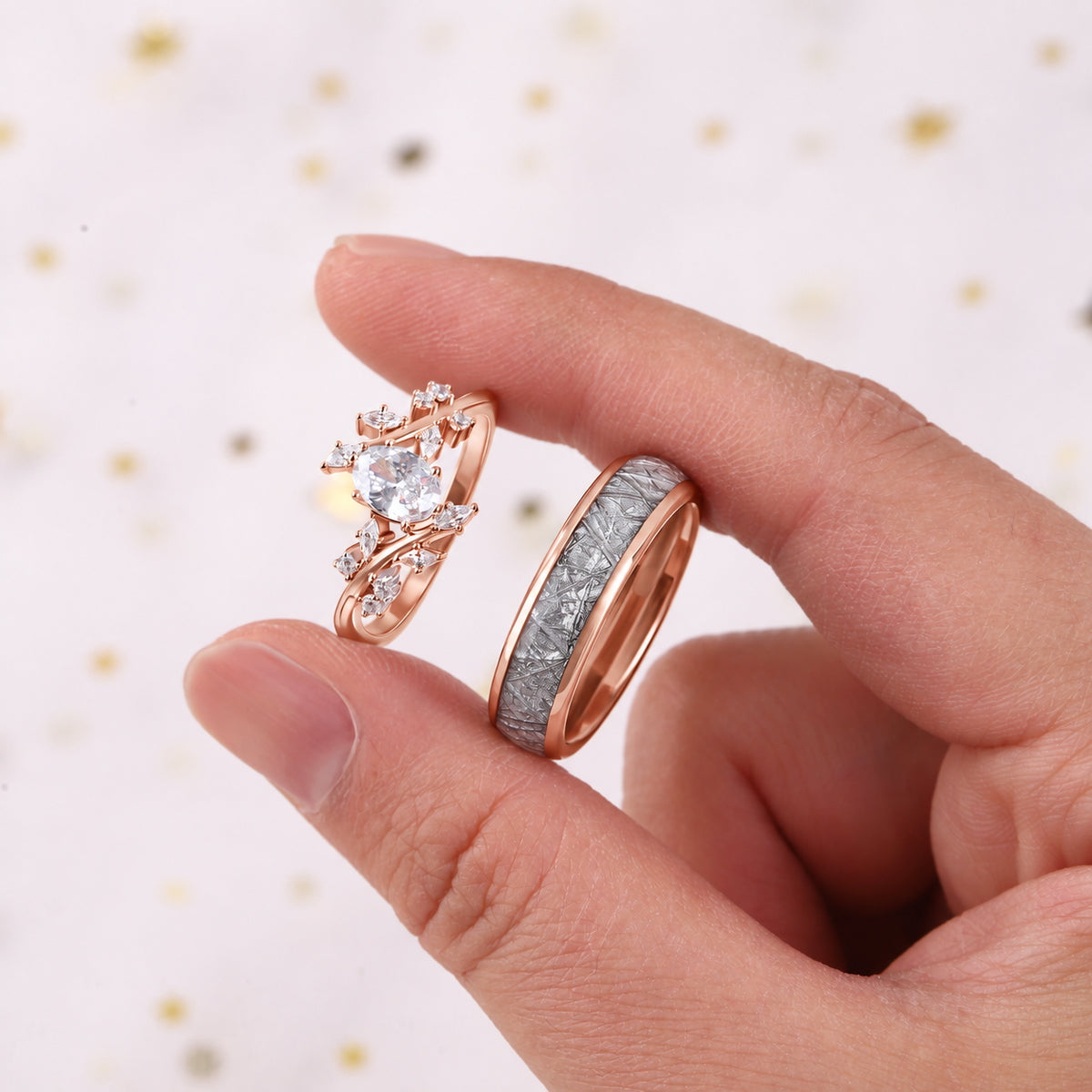 The Avelis - Promise Rings for Couples