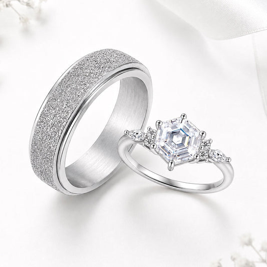The Eversnow - Couple Ring Set