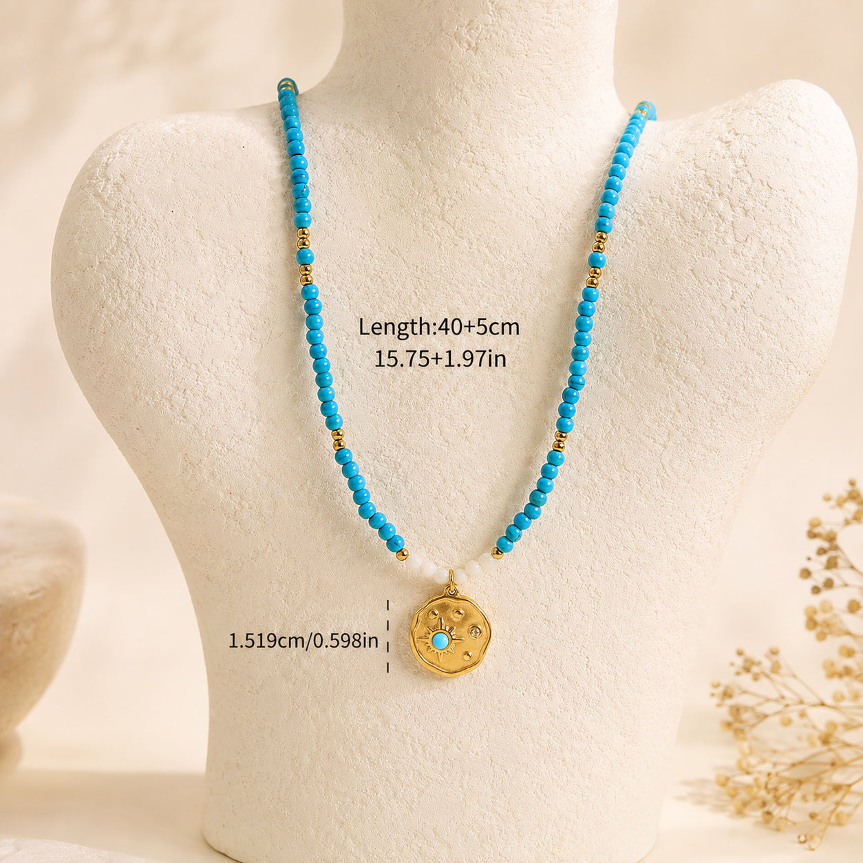 The Calista - Beaded Layered Necklace Set