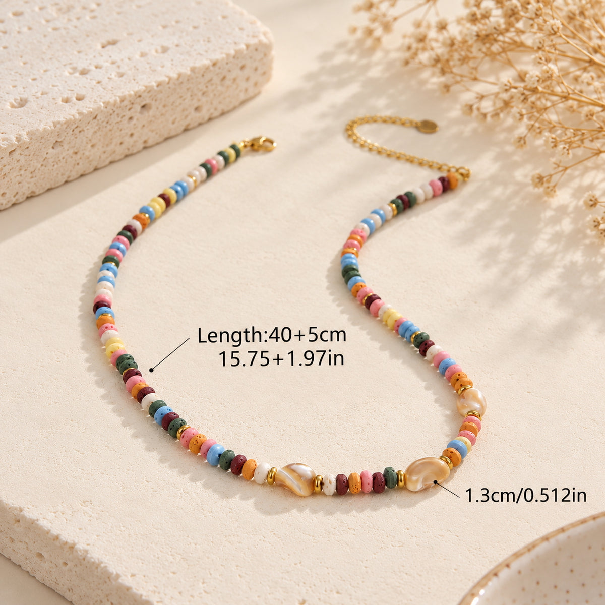 The Tulum - Beaded Necklace Set