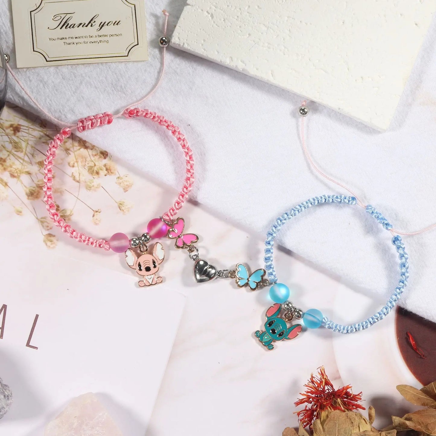 Lilo & Stitch Disney Anime Matching Bracelets