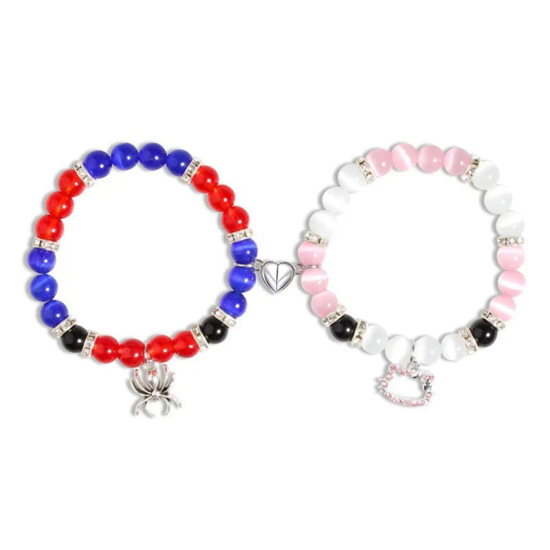 Hello Cat! Beaded Matching Bracelets