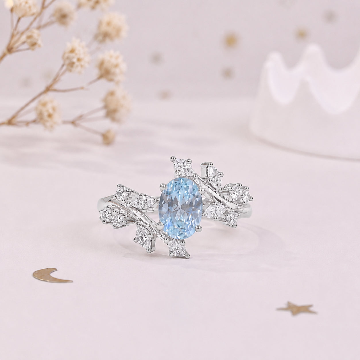 The Skylune - Couple Ring Set