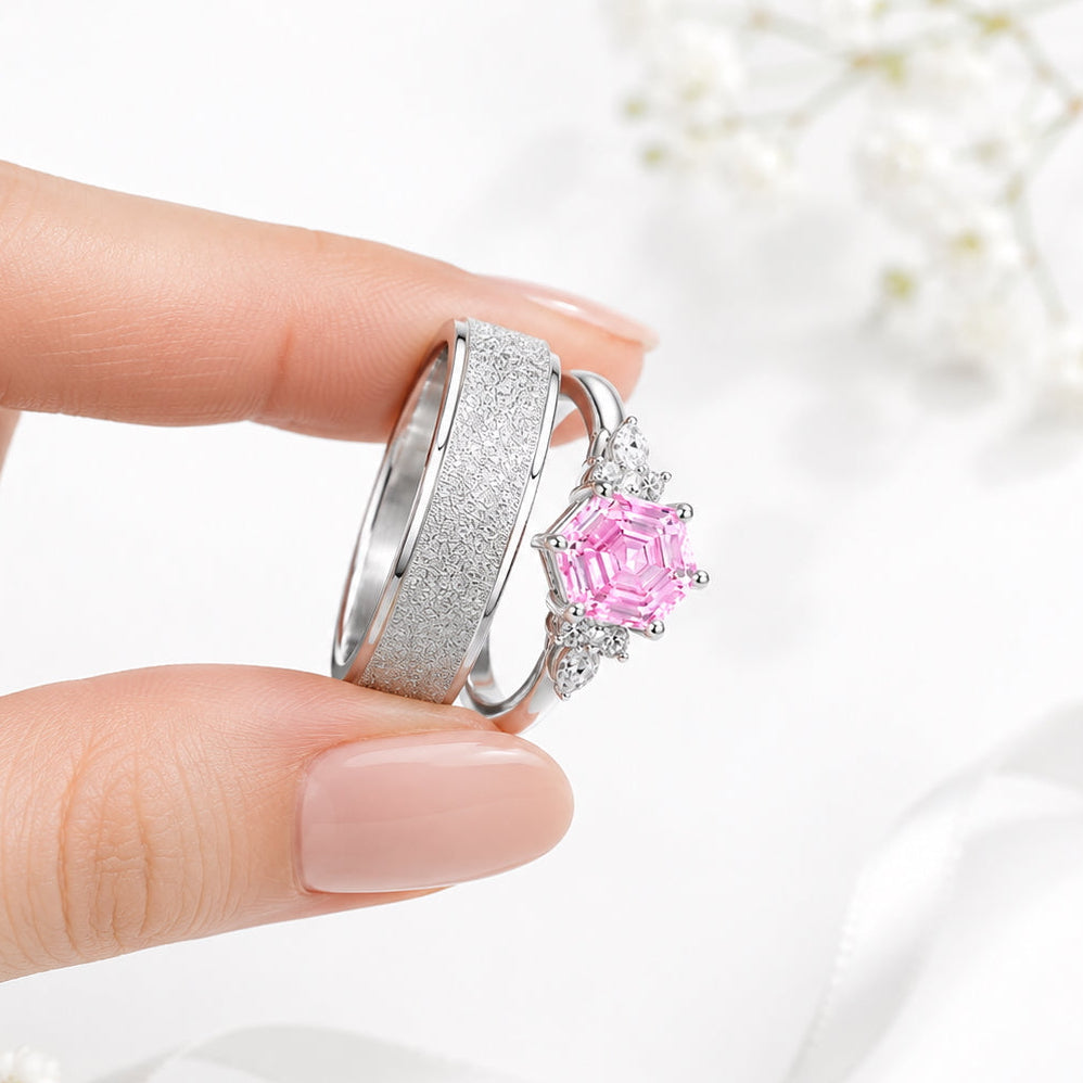 The Rosenya - Couple Ring Set
