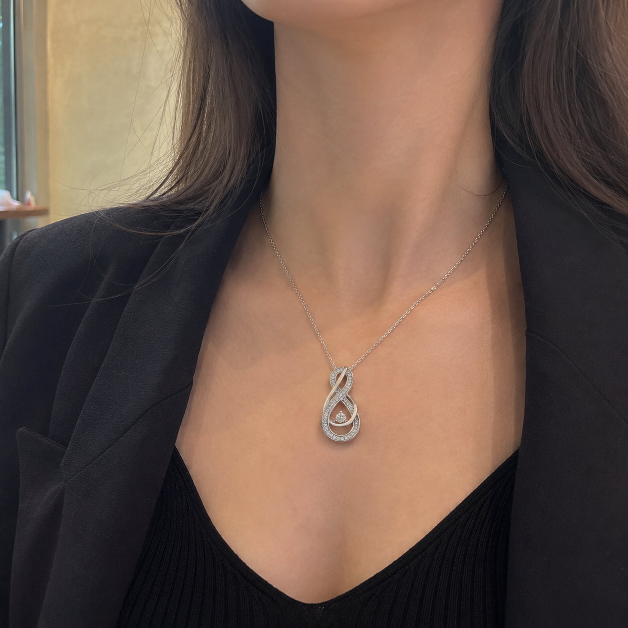 Infinite Grace 925 Silver Necklace